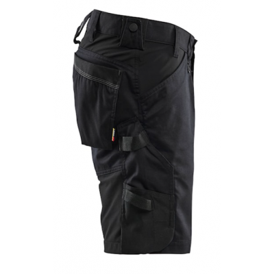 BLAKLADER SHORT 1753 STRETCH ZWART C54