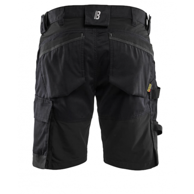 BLAKLADER SHORT 1753 STRETCH ZWART C54