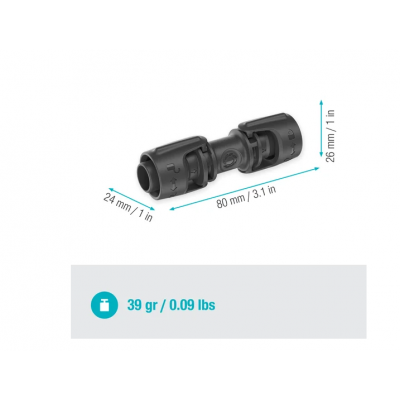 GARDENA Jonction droite 13 mm 13203-20