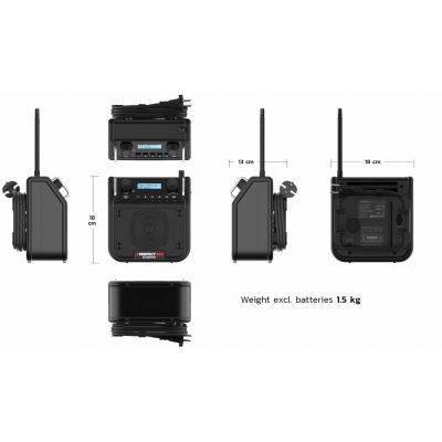 PERFECTPRO RADIO DABPRO FM&DAB+ IP54