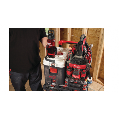 MILWAUKEE PACKOUT DRINKFLES 1005ML ROOD