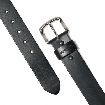 CARHARTT LEATHER BELT CLASSIC BLACK W40