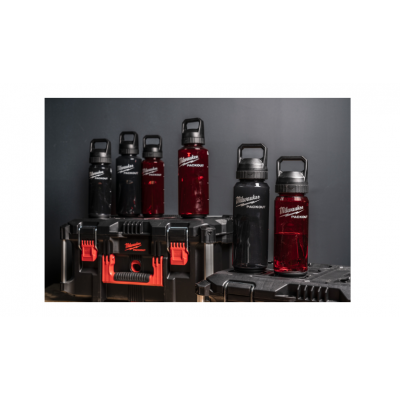 MILWAUKEE PACKOUT DRINKFLES 1005ML ZWART