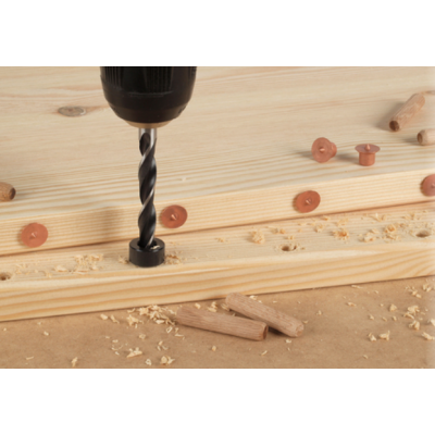 WOLFCRAFT JEU DE BUTÉES DE PROFONDEUR 3 PIÈCES