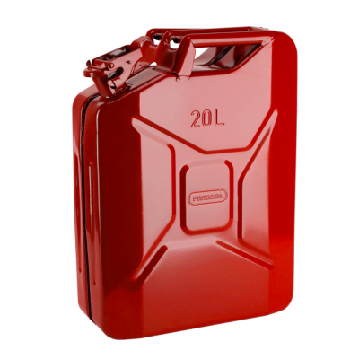 PRESSOL JERRYCAN PLAATSTAAL 20L ROOD