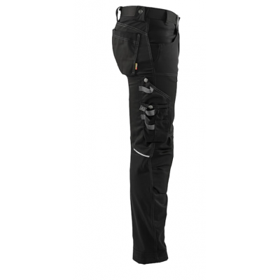 BLAKLADER PANTALON 1799 NOIR STRETCH C50
