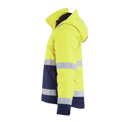 BLAKLADER WINTERJAS 4870 HI-VIS GEEL/BLAUW S