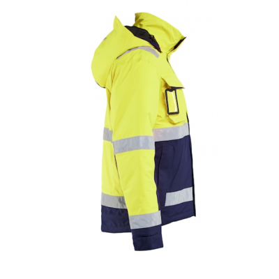 BLAKLADER WINTERJAS 4870 HI-VIS GEEL/BLAUW XL