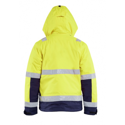 BLAKLADER WINTERJAS 4870 HI-VIS GEEL/BLAUW XXL