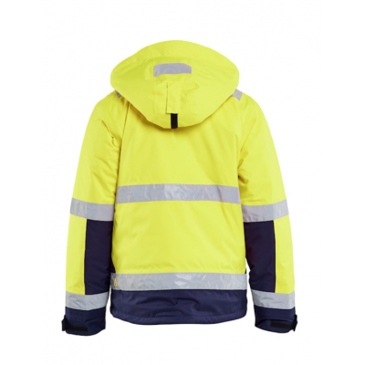 BLAKLADER WINTERJAS 4870 HI-VIS GEEL/BLAUW S