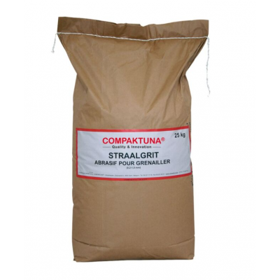 ABRASIF POUR GRENAILLER 25KG (0.2-1.5MM)