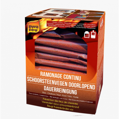 PYROFEU SCHOORSTEENVEGEN DOORLOPEND 14ST 70GR