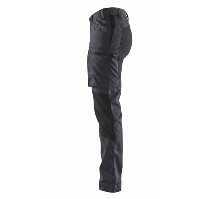 BLAKLADER WERKBROEK 7159 DAMES GRIJS/ZWART 40