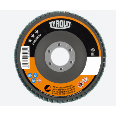 TYROLIT LAMELLENSCHIJF 125MM ALU*** K120