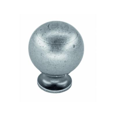 HDDTIRANT DE MEUBLE BOULE 725 . 22MM OLD SILVER