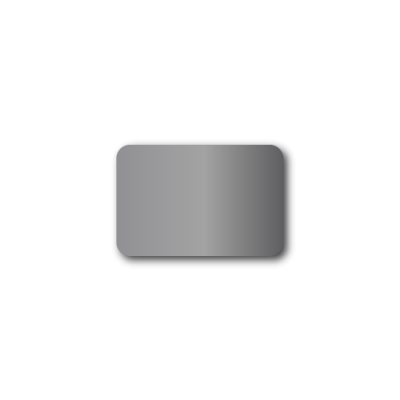 HUISNUMMERBORD 3D 100X150 ALU ZILVER