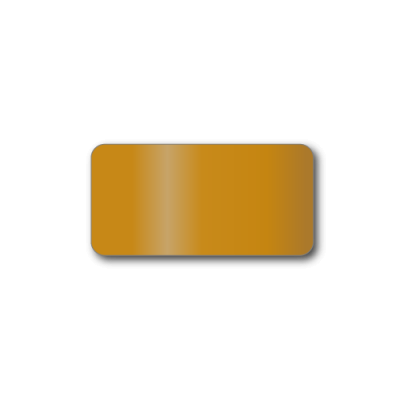 HUISNUMMERBORD 3D 100X200 ALU GOUD