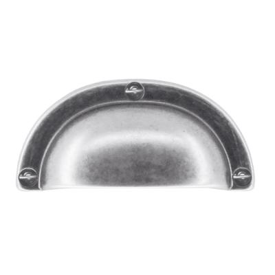 HDD KASTTREKKER SCHELP MODERN OLD SILVER