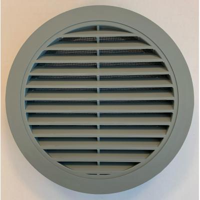 LUCHTROOSTER ROND GRIJS 125MM 3KO-125