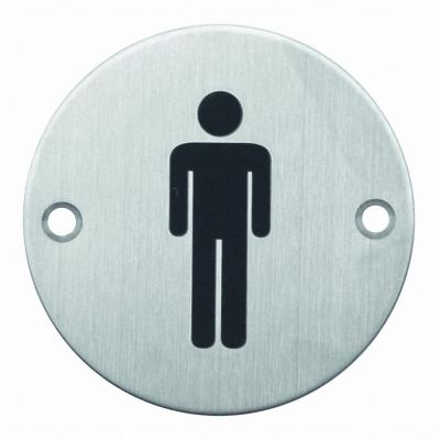 HDD PICTO ROND MAN INOX PLUS