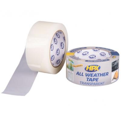 HPX ALL WEATHER TAPE TRANSP. 48MMX25M.