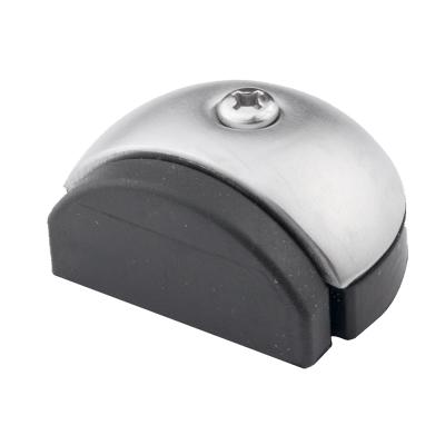 HDD VLOERDEURSTOP HALVE MAAN INOX PLUS