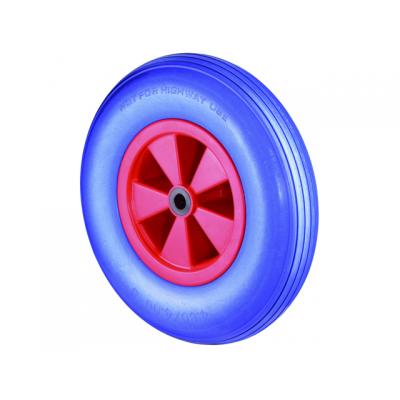 KRUIWAGENWIEL POLYURET. PVC VELG 400MM