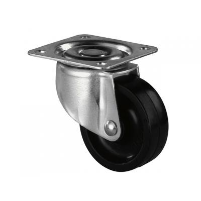 ZWENKWIEL+PLAAT NYLON ZWART 38MM 25KG