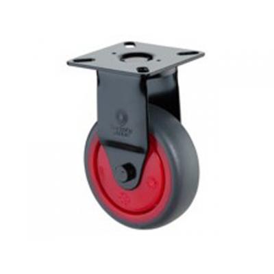 WIEL VAST ZWART/ROOD 50MM 65KG