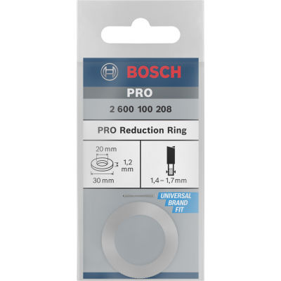 BOSCH VERKLEINRING ZAAGBLAD 30X20X1.2MM