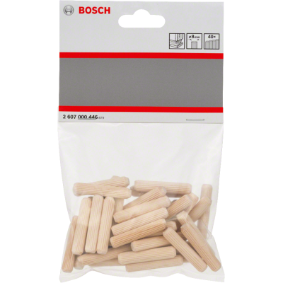 BOSCH HOUTDEUVELS 8X40MM 40ST.