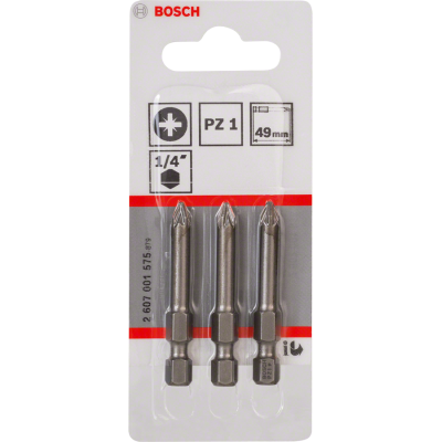 BOSCH BITS PZ1 49MM 3ST.