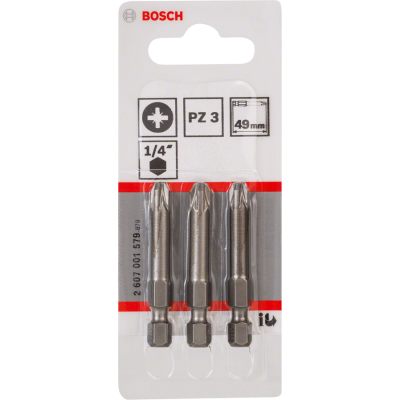 BOSCH BITS PZ3 49MM 3ST.