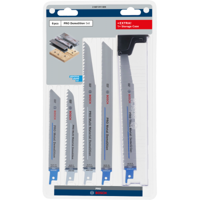 BOSCH RECIPROZAAGBLADSET PRO 6-DLG