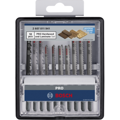 BOSCH WIPZAAGBLADSET PRO 10-DLG HOUT