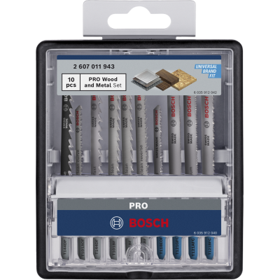 BOSCH WIPZAAGBLADSET PRO 10-DLG