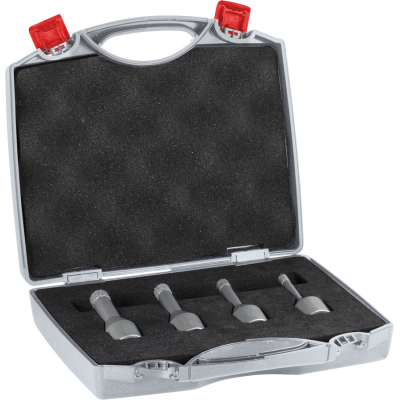 BOSCH Coffret de couronnes de forage à sec PRO Ceramic M14, 4 pièces