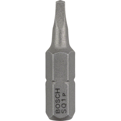 BOSCH BITS VIERKANT R1 25MM 3ST.