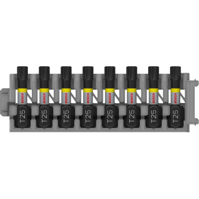 BOSCH BITS IMPACT T25 25MM 8ST.