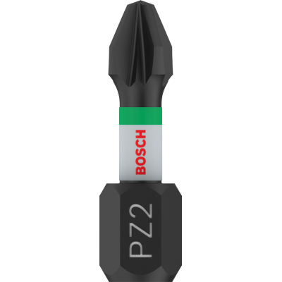 BOSCH BITS IMPACT PZ2 25MM 2ST.