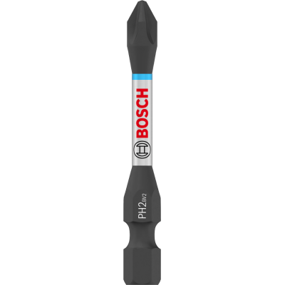 BOSCH Embout PRO Phillips Impact, PH2, 55 mm, 15 pièces