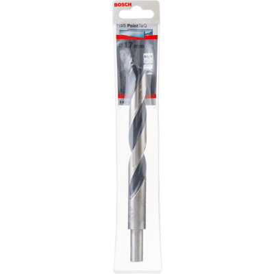 BOSCH Foret hélicoïdal HSS PointTeQ 17,0 mm (court à queue décolletée)