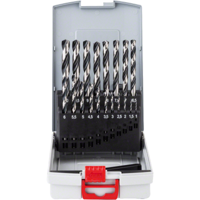 BOSCH ProBox 19 forets hélicoïdaux HSS PointTeQ, 1 - 10 mm