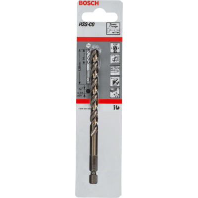 BOSCH CENTREERBOOR HSS-CO 7.15X120MM