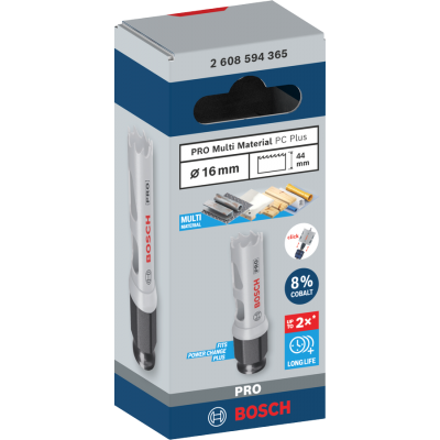 BOSCH GATZAAG UNIVERSEEL 16MM COBALT PC