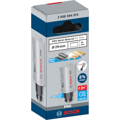 BOSCH GATZAAG UNIVERSEEL 29MM COBALT PC