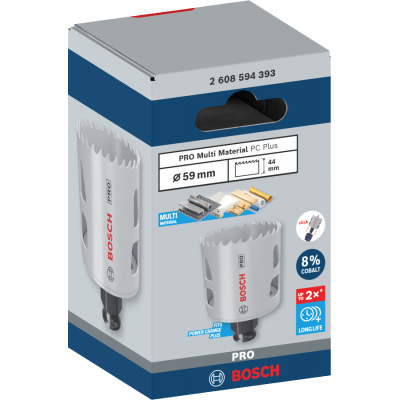 BOSCH GATZAAG UNIVERSEEL 59MM COBALT PC