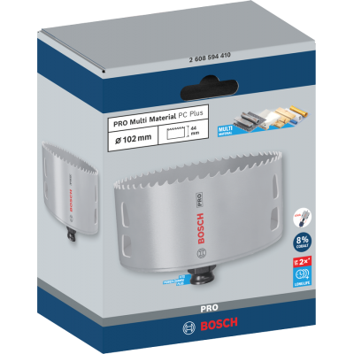BOSCH GATZAAG UNIVERSEEL 102MM COBALT PC