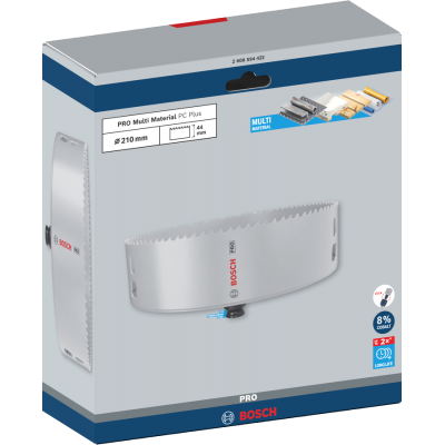 BOSCH GATZAAG UNIVERSEEL 210MM COBALT PC