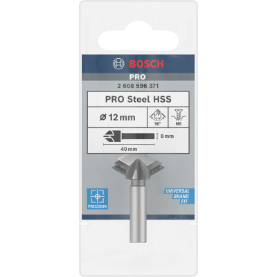 BOSCH VERZINKBOOR 12MM M6